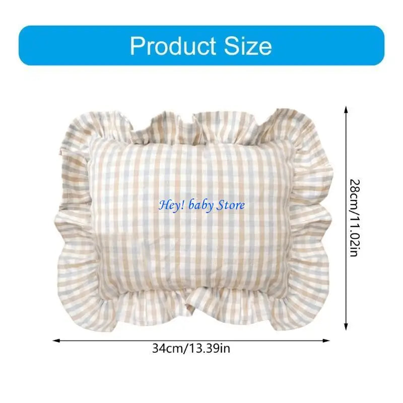Nordic Baby Soothing Pillow | Small Square Back Support Cushion