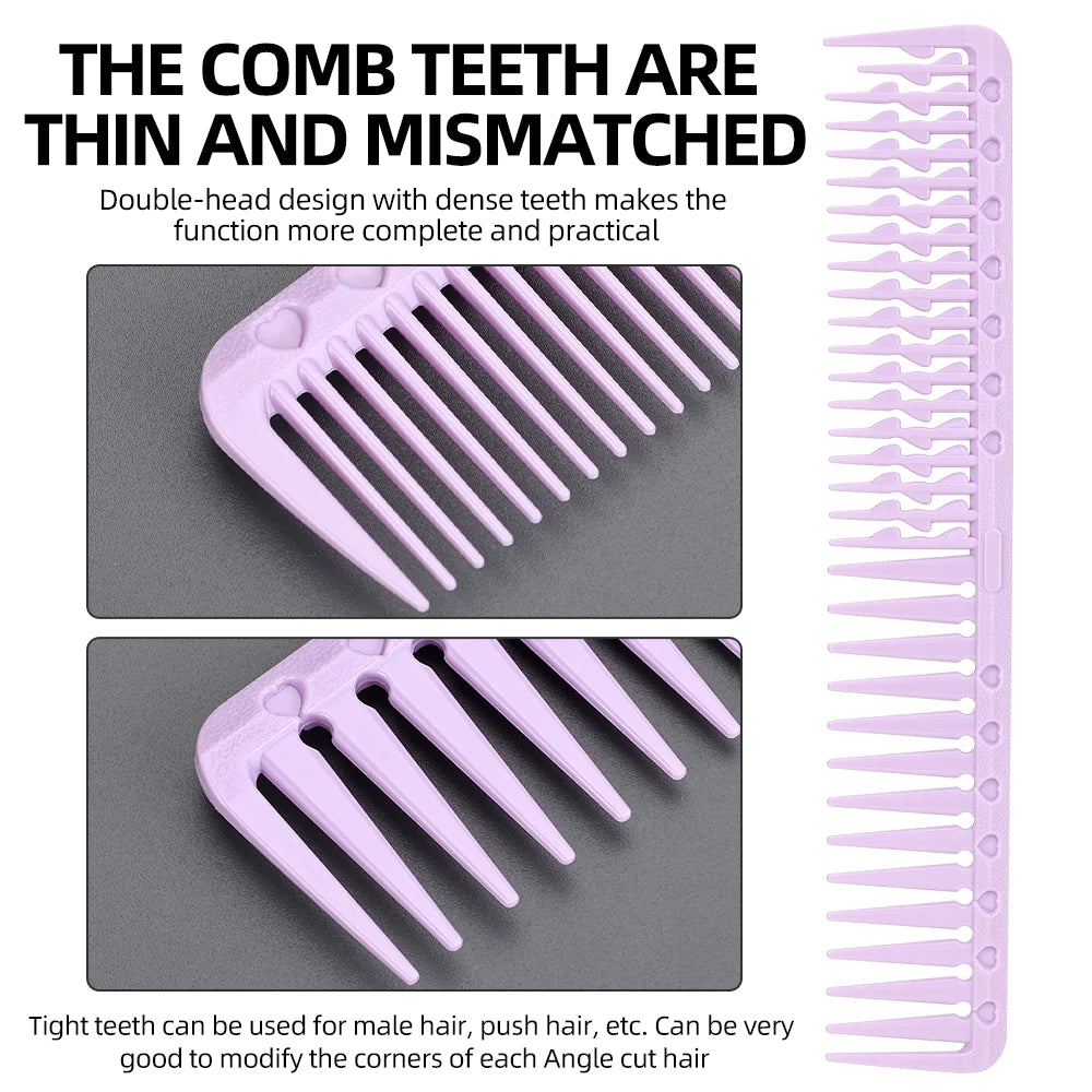 Anti-Static pro Barber Hairdressing Cutting Comb Short Hair Trimmer Salon Styling Hairbrush Hair Care Essential Styling Tool Peaceful Pleasures Health and Wellness
