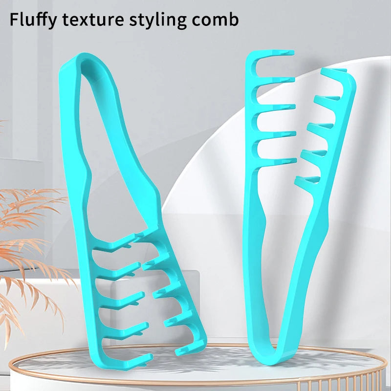 Wide-Tooth Texturizing Comb – Volume, Bangs & Fluffy Styles