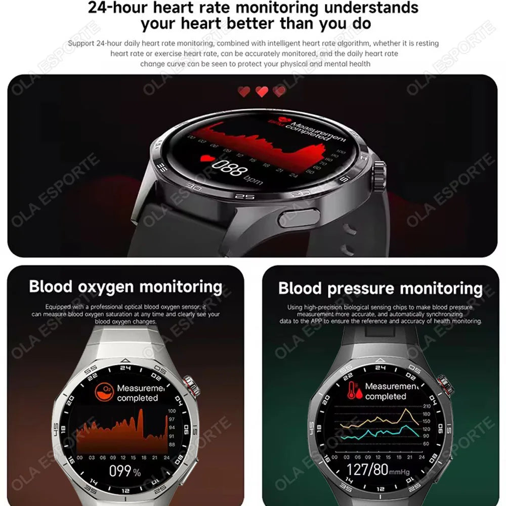 Ola Esporte LS2026 Smart Watch – GPS, Bluetooth Calls & HD Screen