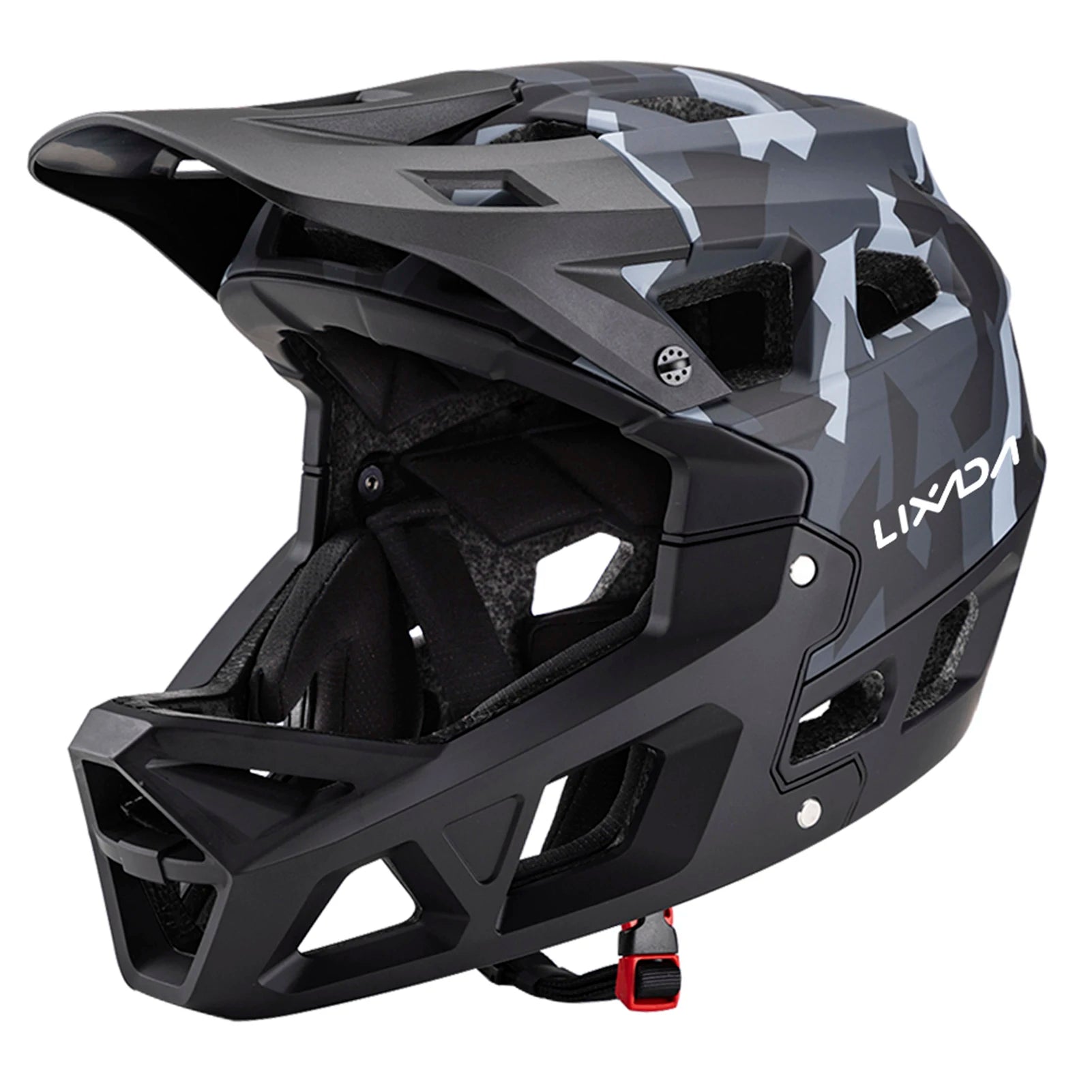 Full Face Mountain Bike Helmet Adult Racing Downhill MTB Helmet for Men/Women Adult Mountain Bike Helmet with Visor Peaceful Pleasures Health and Wellness
