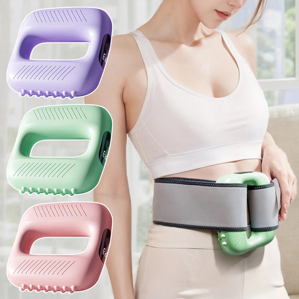 High-Intensity Fascia Rings Massager Cordless Mini With Belt Portable Deep Tissue Adjustables Vibration Massagers For Women Peaceful Pleasures Health and Wellness