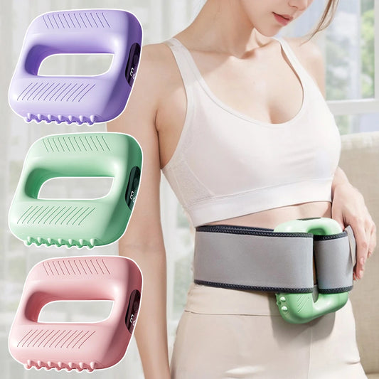 High-Intensity Fascia Rings Massager Cordless Mini With Belt Portable Deep Tissue Adjustables Vibration Massagers For Women Peaceful Pleasures Health and Wellness