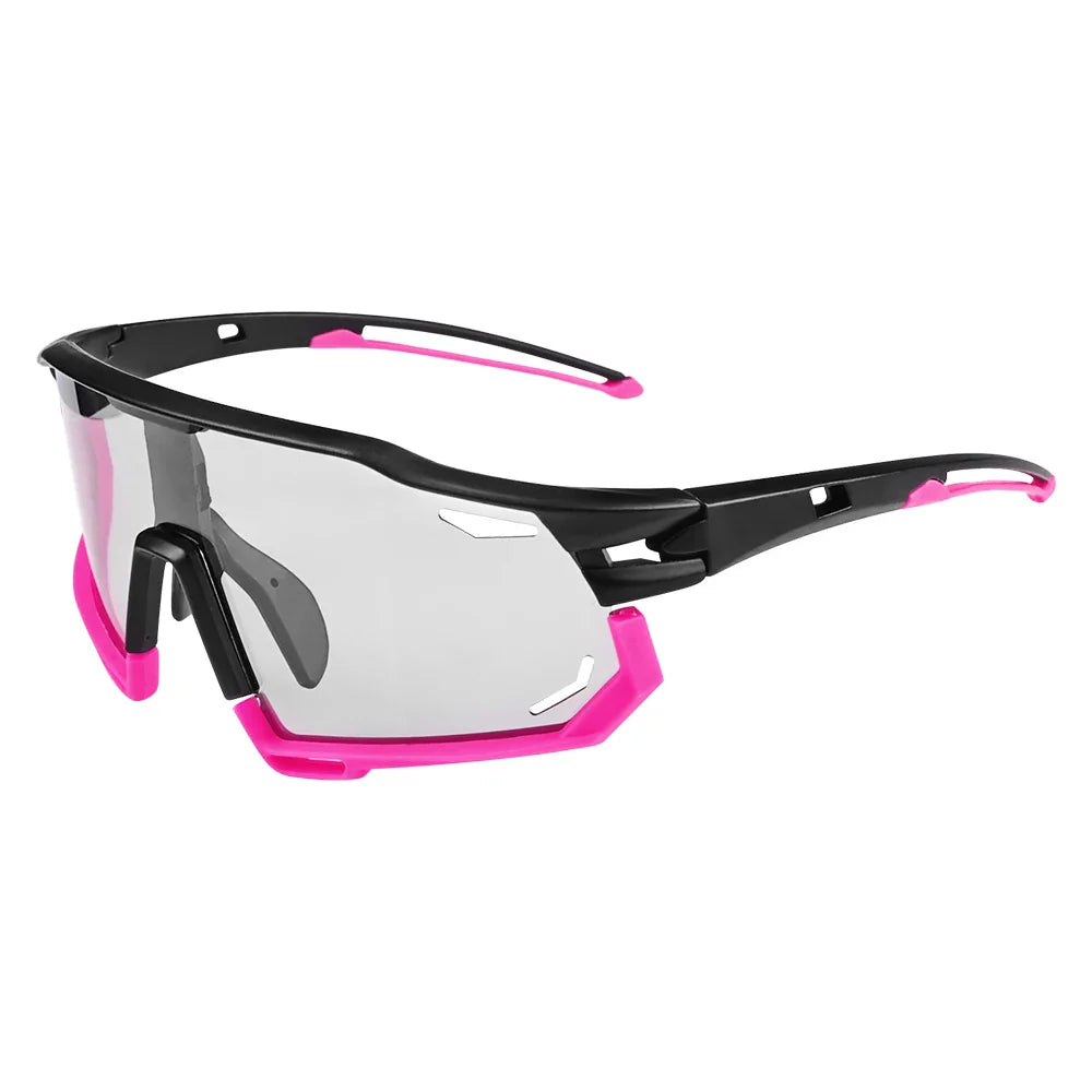 Photochromic Polarized Cycling Glasses UV400 MTB Bike Sunglasses