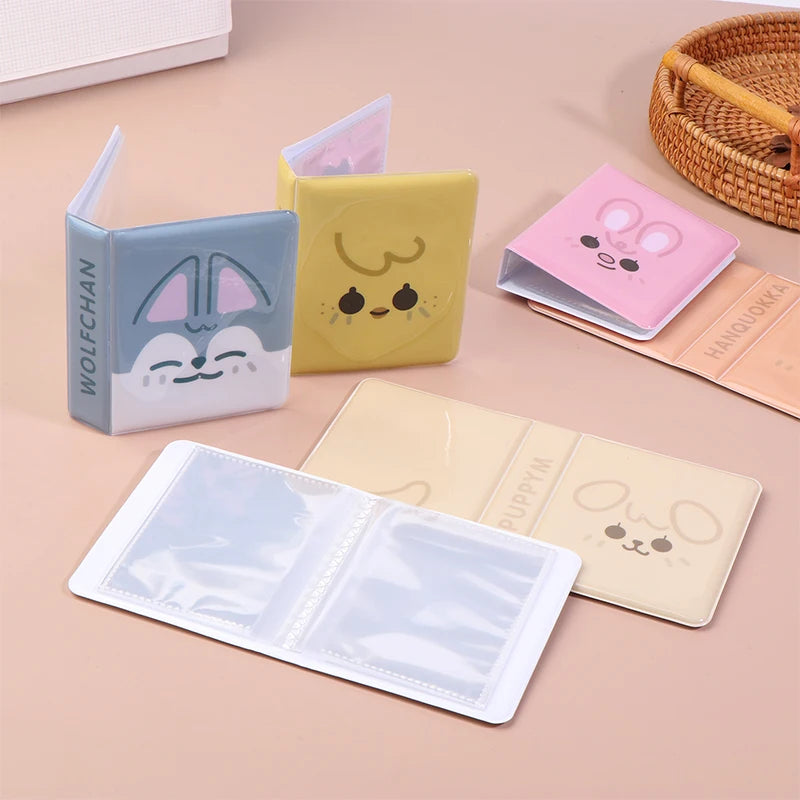 3 Inch Album Photo Postcard Storage Album Can Hold 36 Photos Idol Pictures Collection Kpop Card Binder Name Card Book Album Peaceful Pleasures Health and Wellness
