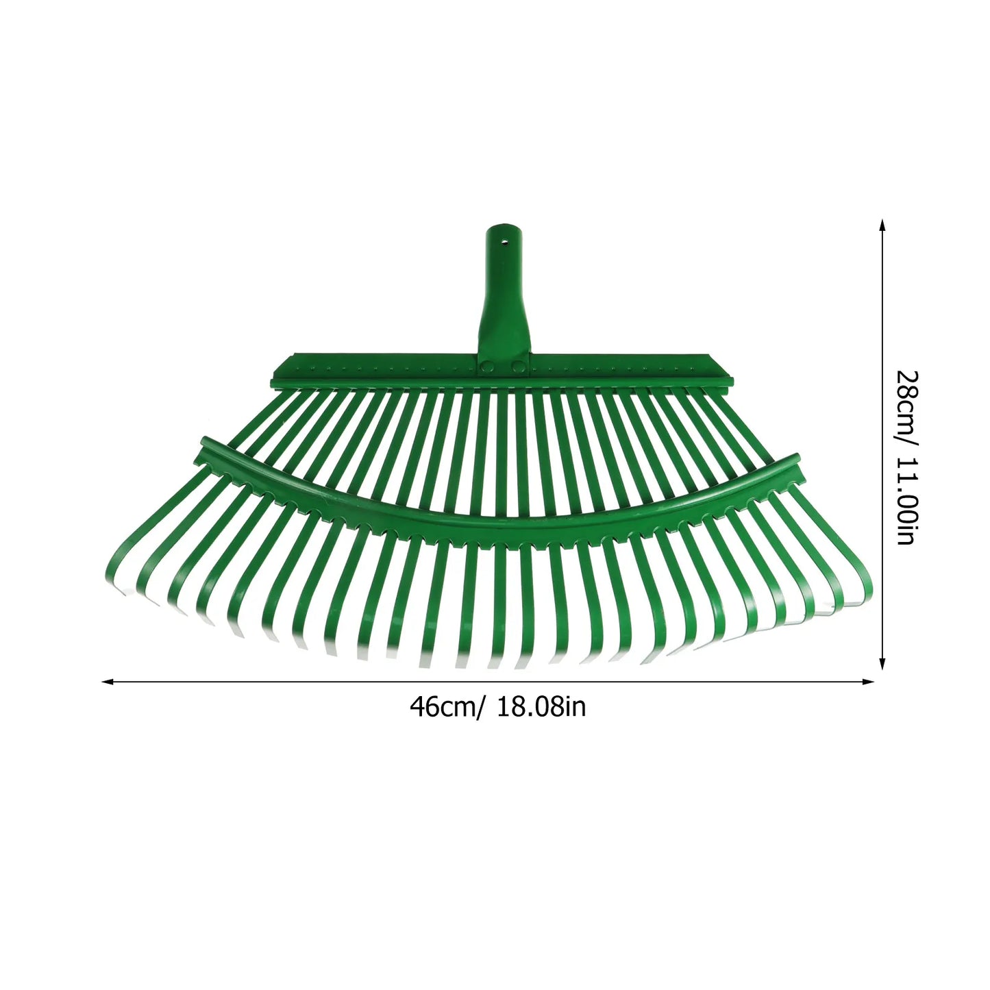 Heavy Duty Carbon Steel Garden Rake for Leaves Lawn Leveling Turf Cleaning Pine Needles Small Debris Grass Clippings Yard Tool Peaceful Pleasures Health and Wellness