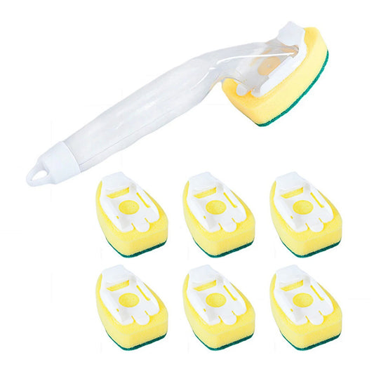 Dish Wand Soap Brush & Sponge Refills | Kitchen Scrubber Set Dish Cleaning Brush Oasis Select
