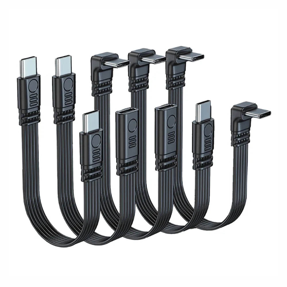 USB-C to USB-C Extension Cable 45W | 10–50cm, 480Mbps