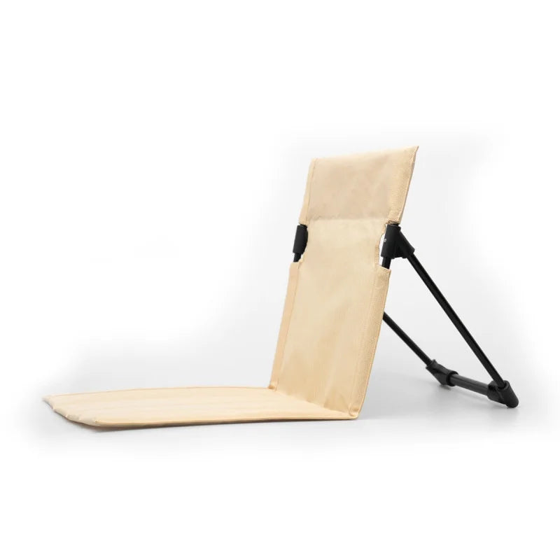 Portable and foldable outdoor camping chairs. Compact in size and lightweight, suitable for use on beaches, lawns and gardens. Peaceful Pleasures Health and Wellness white