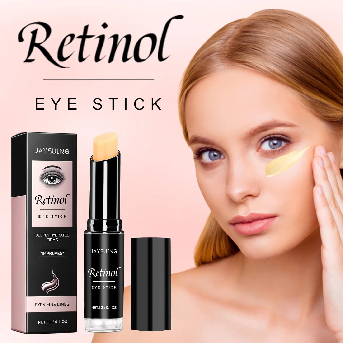 Retinol Eye Stick | Brighten, Firm & Hydrate Under Eyes