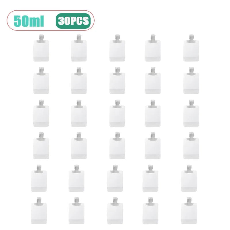 Refillable Squeeze Travel Pouches – Leak-Proof 10-30 Pack