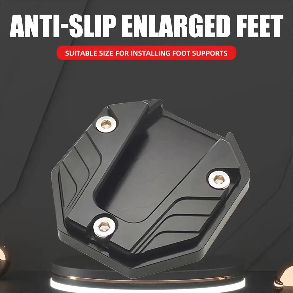 1/2/4pcs Sleeve Electric Vehicle Side Support Enlarge Base Foot Widened Non-slip Side Peg Cover Motorcycle Non-slip Side Support Peaceful Pleasures Health and Wellness