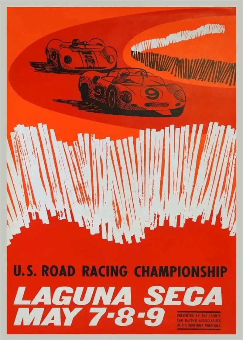 F1 Le Mans Race Car Canvas Wall Art | Formula Grand Prix Print