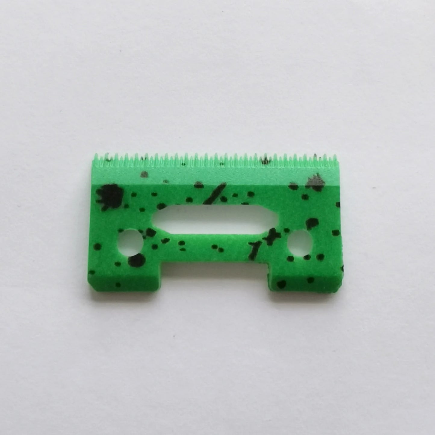 1/3/5Pcs Ceramic Clipper Blades Professional Head Replacement Barber Accessories Solid Color/Camouflage Color Ceramic Blade Peaceful Pleasures Health and Wellness 110-Green