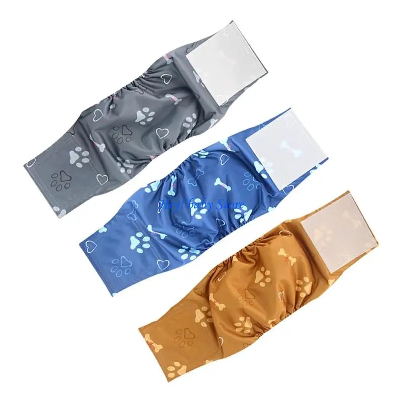 Washable Reusable Pet Diapers for Puppies & Kittens