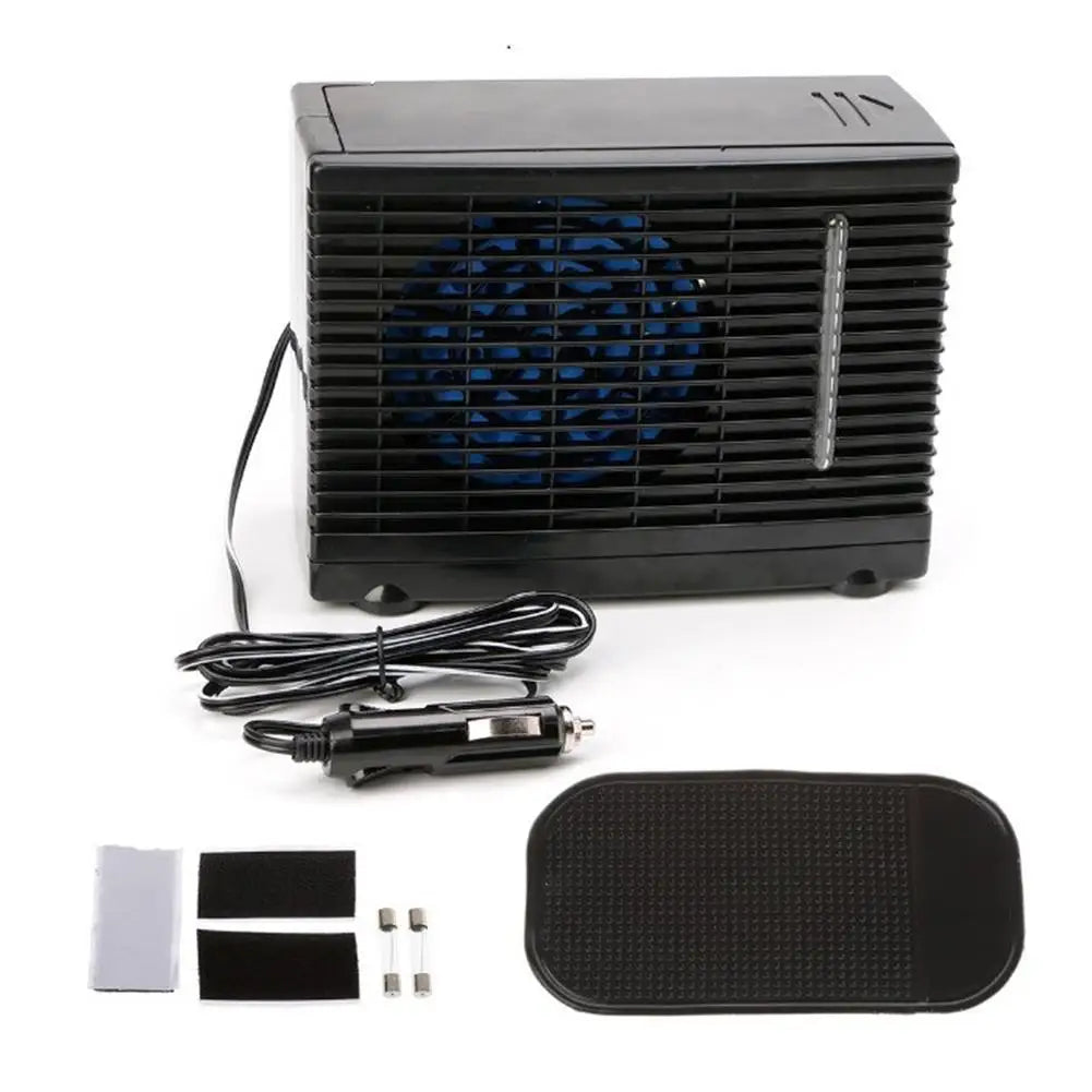 Portable Car Cooler Fan Adjustable Car Air Conditioner Cooler Cooling Fan For Car Home Conditioning Peaceful Pleasures Health and Wellness A