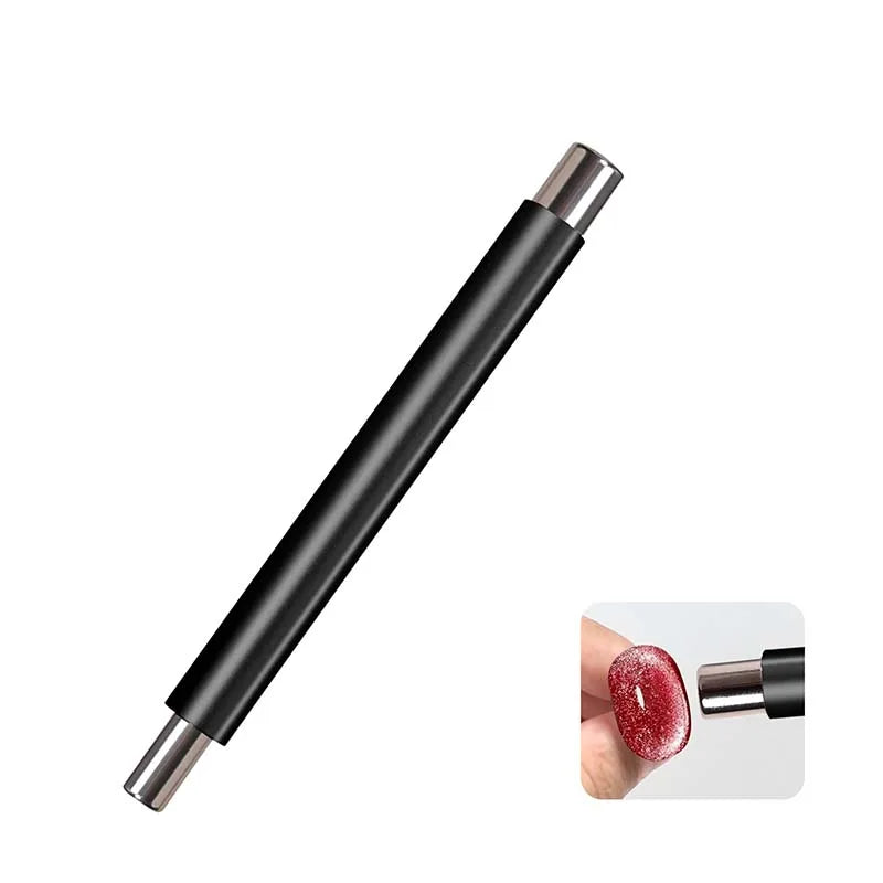 Double-Head Cat Eye Nail Magnet Pen | Gel Polish Nail Art Tool
