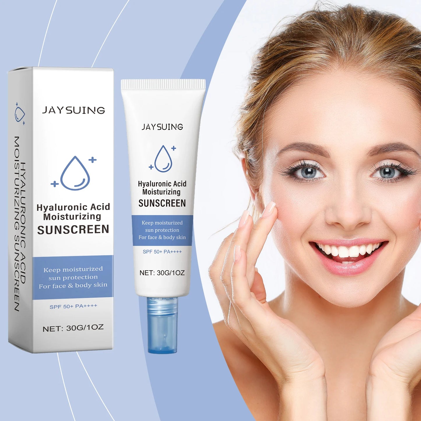 Efficient Moisturizing Sunscreen Lotion SPF50 Prevent Tanning Reduce Sunburn Anti UV Rays Waterproof Facial Nourishing Sunscreen Peaceful Pleasures Health and Wellness