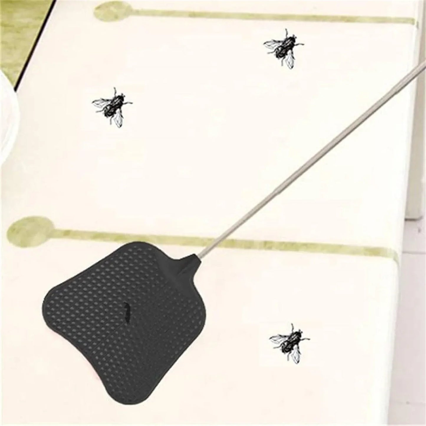 Telescopic Fly Swatter – Retractable 25.6" Heavy Duty Swatter