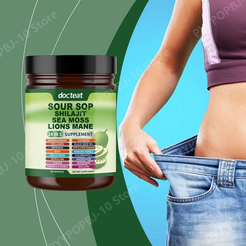 Spiny Fruit 24-in-1 Capsules | Gut & Digestive Support 60 Ct