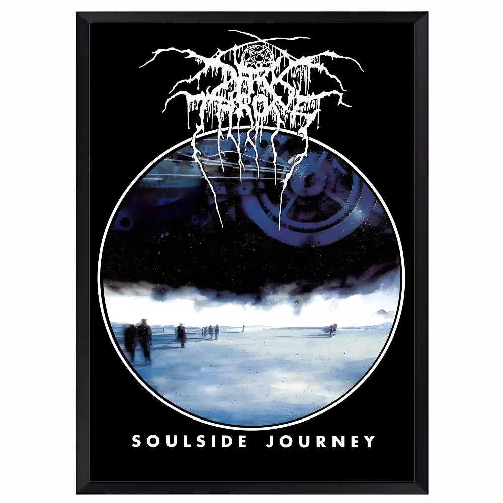 Classic D-DarkthroneS Band Poster HD Art Sticky Wall Waterproof Home Living Room Bar Office Aesthetic Decoration Peaceful Pleasures Health and Wellness ZLH5286 100x150cm No Frame