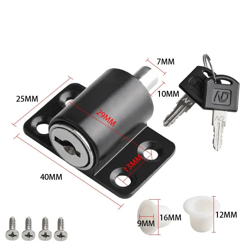 Adjustable Sliding Window Lock with Key – Child & Pet Safety