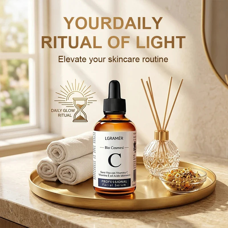 LGRAMER Vitamin C Face Serum 30ml/60ml – Brightening & Firming