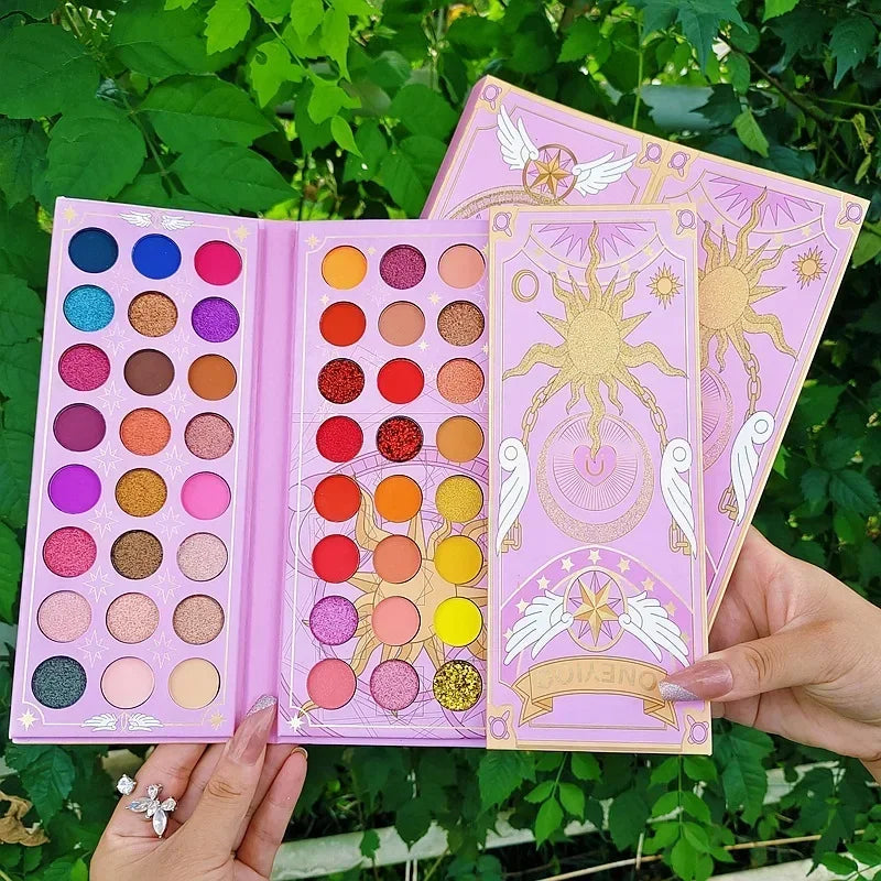 96-Color Eyeshadow Palette | Shimmer, Matte & Glitter Makeup