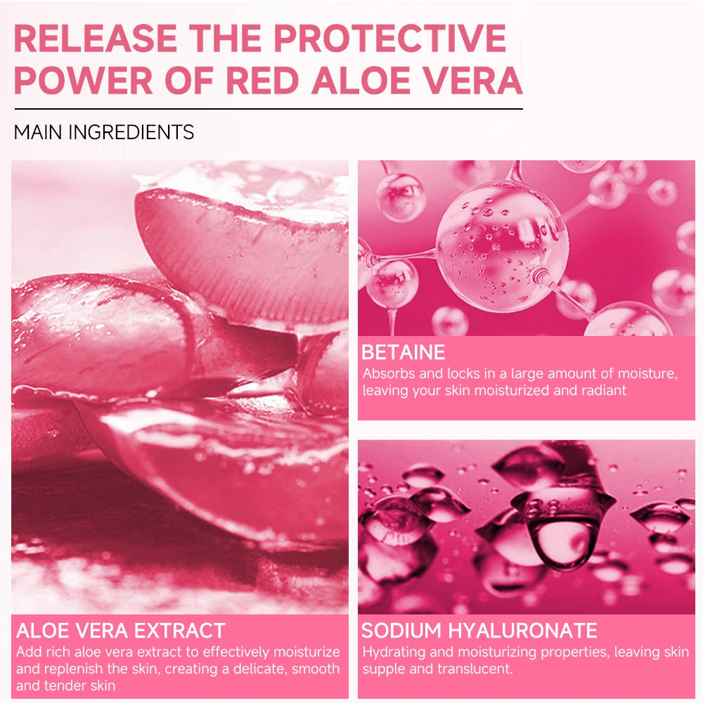 Aloe Vera Gel Cream – Moisturizer, Acne Care & After-Sun Repair Peaceful Pleasures Health and Wellness