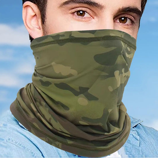 UV Protection Neck Gaiter – Camo Face Bandana for Outdoors Neck Gaiter Oasis Select