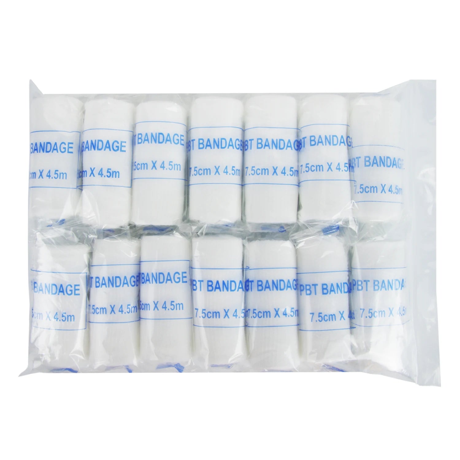 PBT Elastic Bandage First Aid Kit Gauze Roll Wound Dressing Medical Nursing Emergency Care Bandage 7cm*4.5M Medical Supplies Peaceful Pleasures Health and Wellness