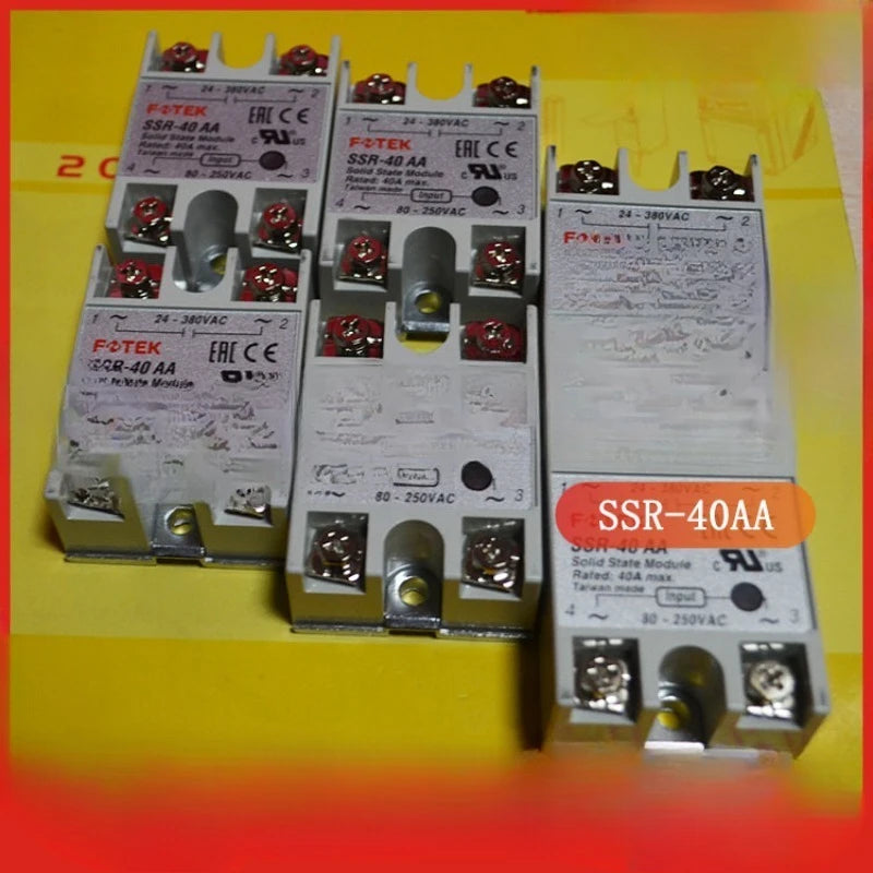 FOTEK SSR-40AA Solid State Relay – 40A AC Control Module