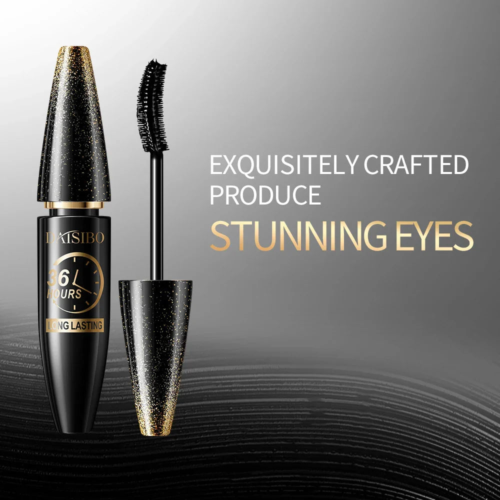 Volumizing Curling Mascara – Long-Lasting Non-Greasy Eye Black
