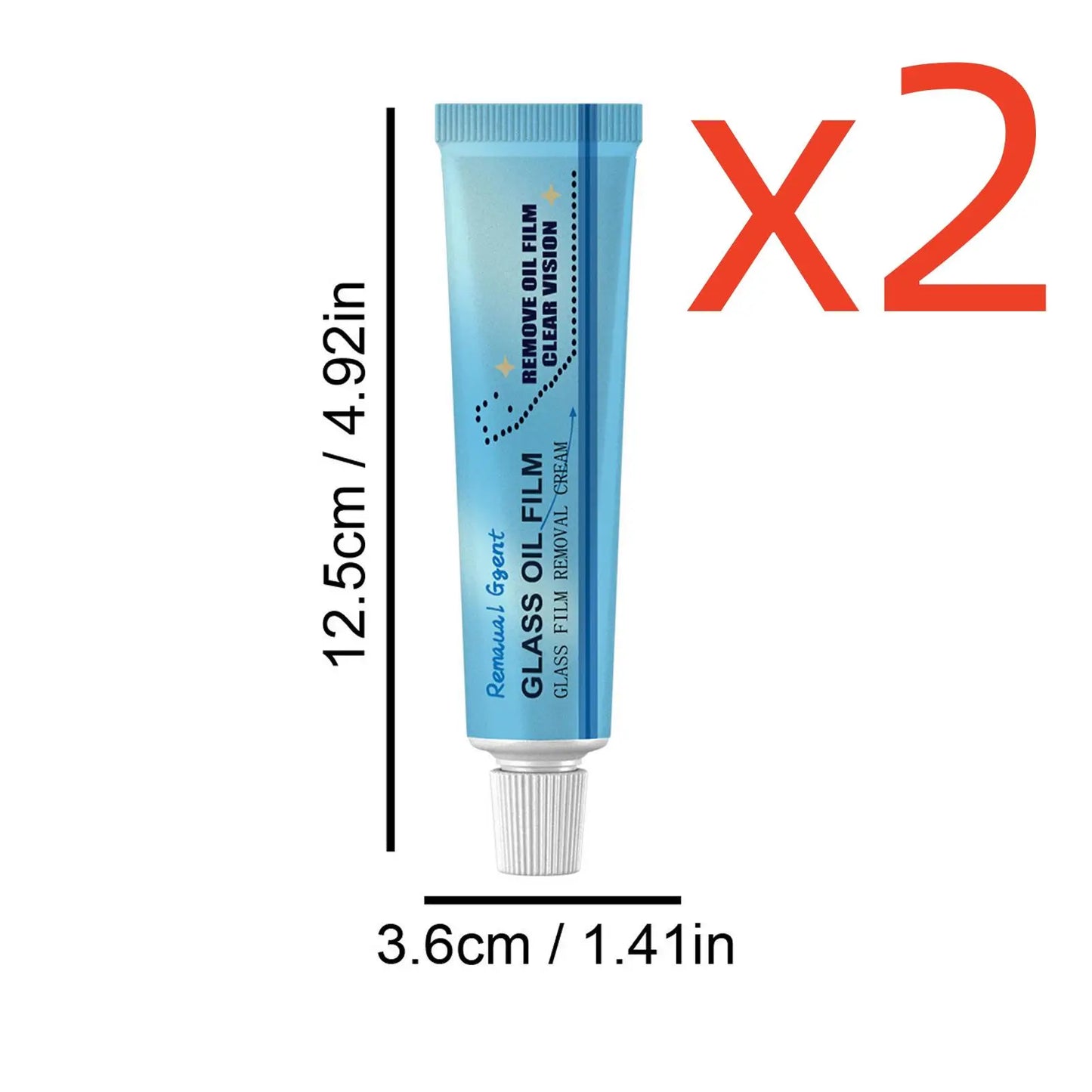 RayHong Car Glass Oil Film Remover | Streak-Free Clarity 30g