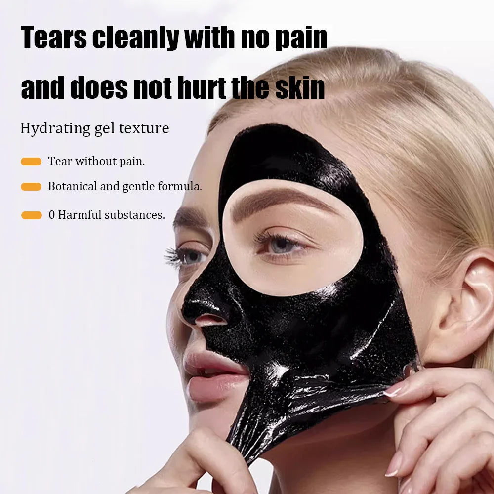 Bamboo Charcoal Peel-Off Mask – Blackhead & Deep Pore Cleanser