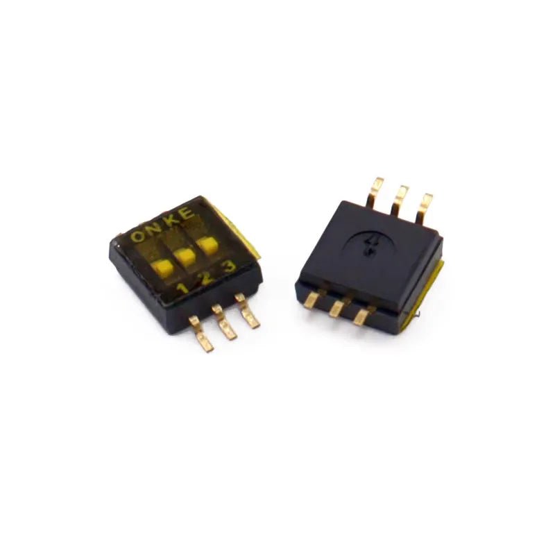 5Pcs 1.27mm Pitch Dip Switch SMD SMT Slide Type Switch 1/2/3/4/5/6/8 Position Peaceful Pleasures Health and Wellness