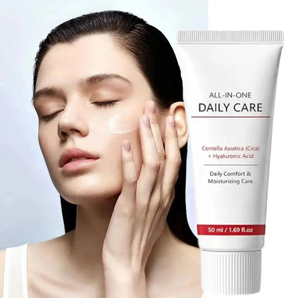 Centella Soothing Cream Face Moisturiser With Centella Asiatica, Fast-Absorbing & Nourishing Hydrating Face Cream Skin Care 50ml Peaceful Pleasures Health and Wellness