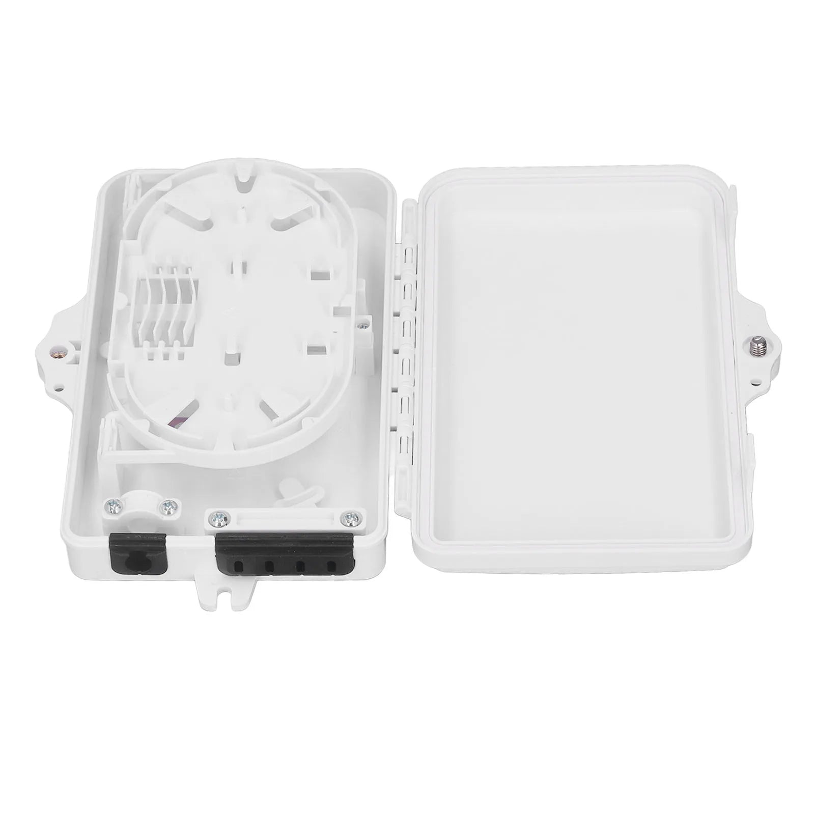 Distribution Box 4 IP65 Waterproof Wall Mount Optic Terminal Box for Indoor Outdoor Splitter Box Peaceful Pleasures Health and Wellness