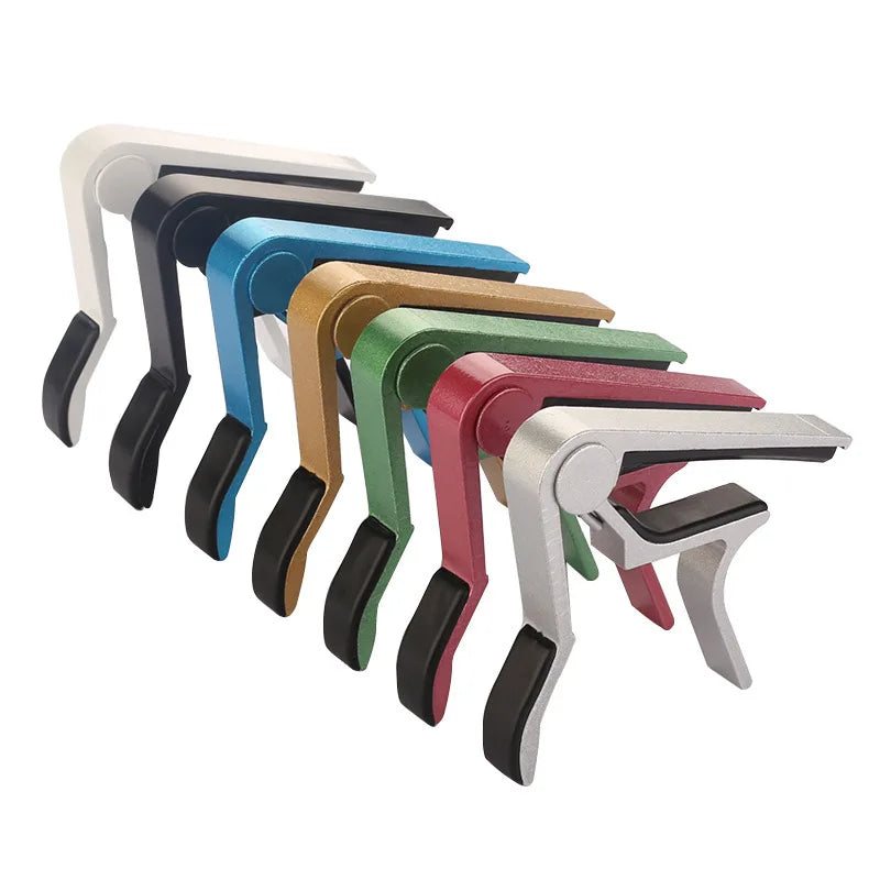 Aluminium Alloy Metal Guitar Capo Change Clamp Key Acoustic Classic