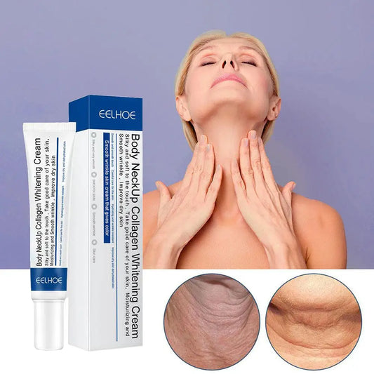 Neck Tightening Cream Firming Moisturizing Neck Rejuvenation Fade Fine Line for Brighten Smooth Nourishing Neck Cream Peaceful Pleasures Health and Wellness