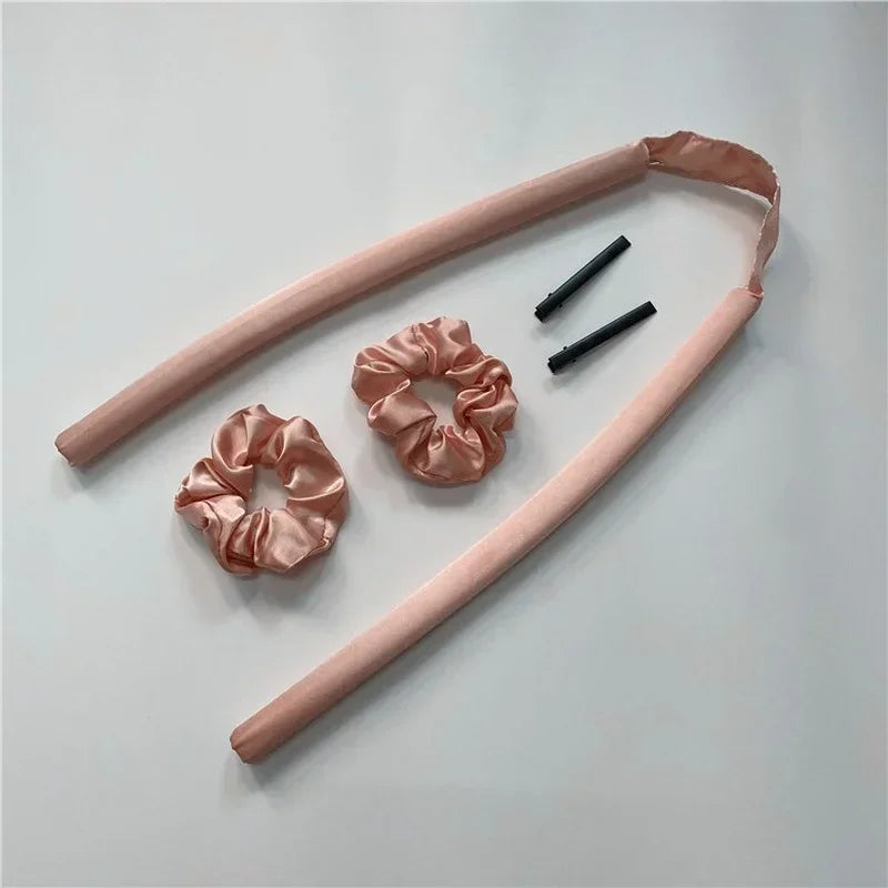 2sets Heatless Curling Rod, Hair Curlers Rollers, Hairstyling Accesorios, Sleep Hairdresser Set, Curly Hair Product, Flexi Rods Peaceful Pleasures Health and Wellness