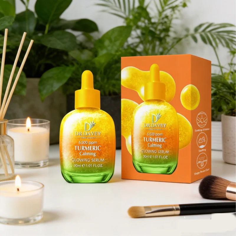 DR.DAVEY Turmeric Glowing Serum | 30ml Moisturizing Face Serum