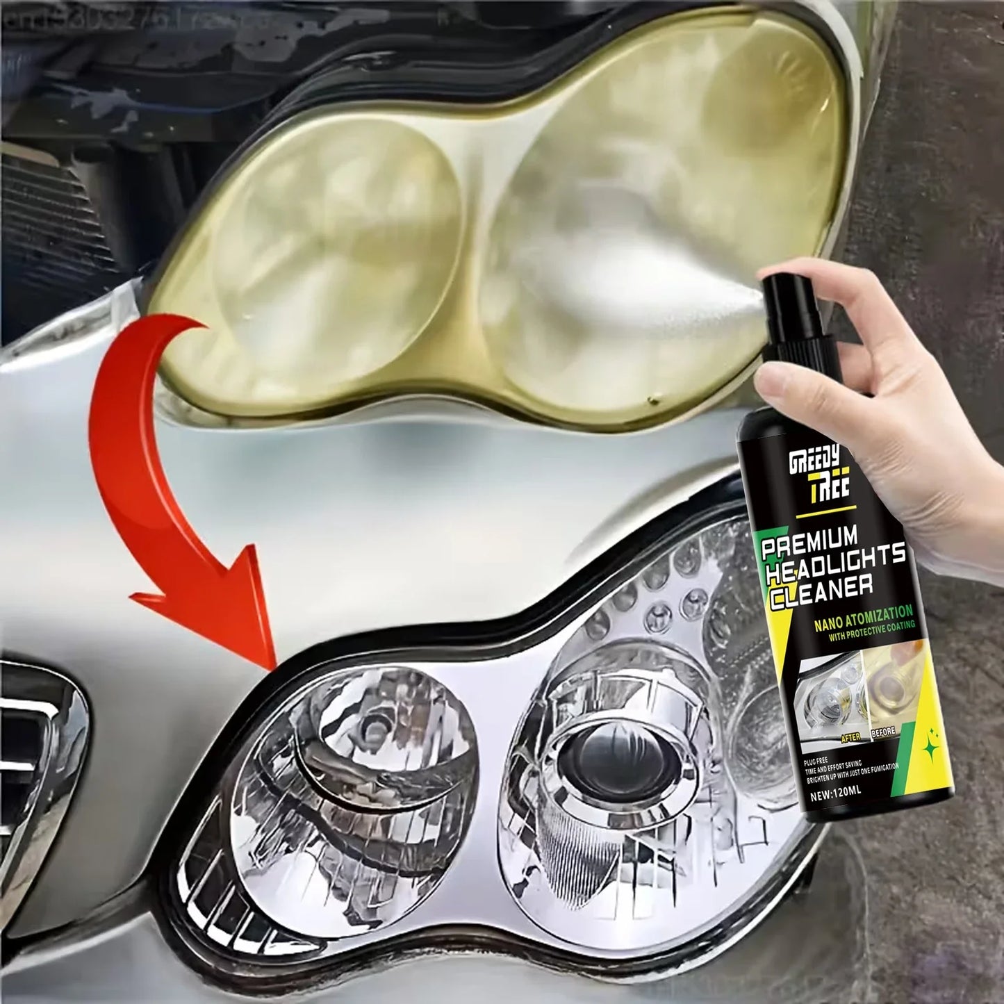 Headlight Restoration Kit – Ceramic Coating & Clarity Restore