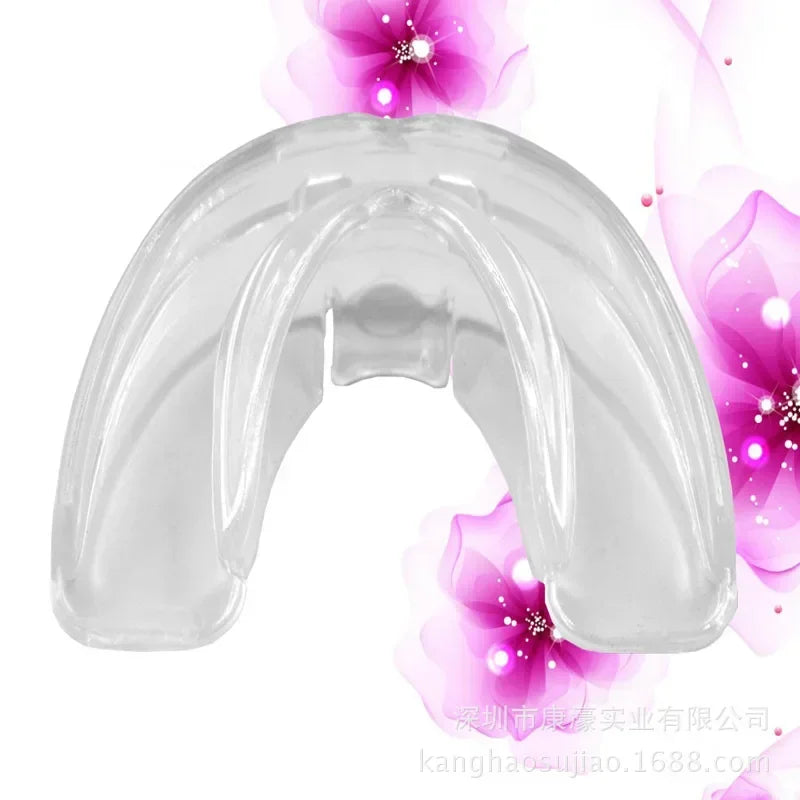 Practical Silicon Mouth Tray with Breath Holes for Oral Care Dental Uses Care Oral Hygiene Aid Whitening Tooth Tool Peaceful Pleasures Health and Wellness Transparent white-2