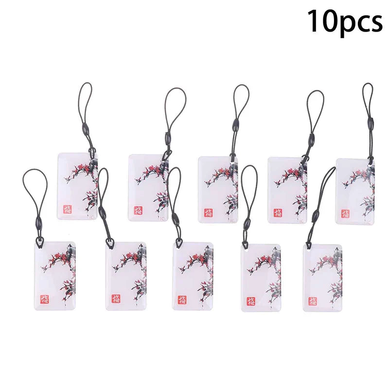 10-Pack 13.56MHz RFID IC Cards for Smart Door Lock Access