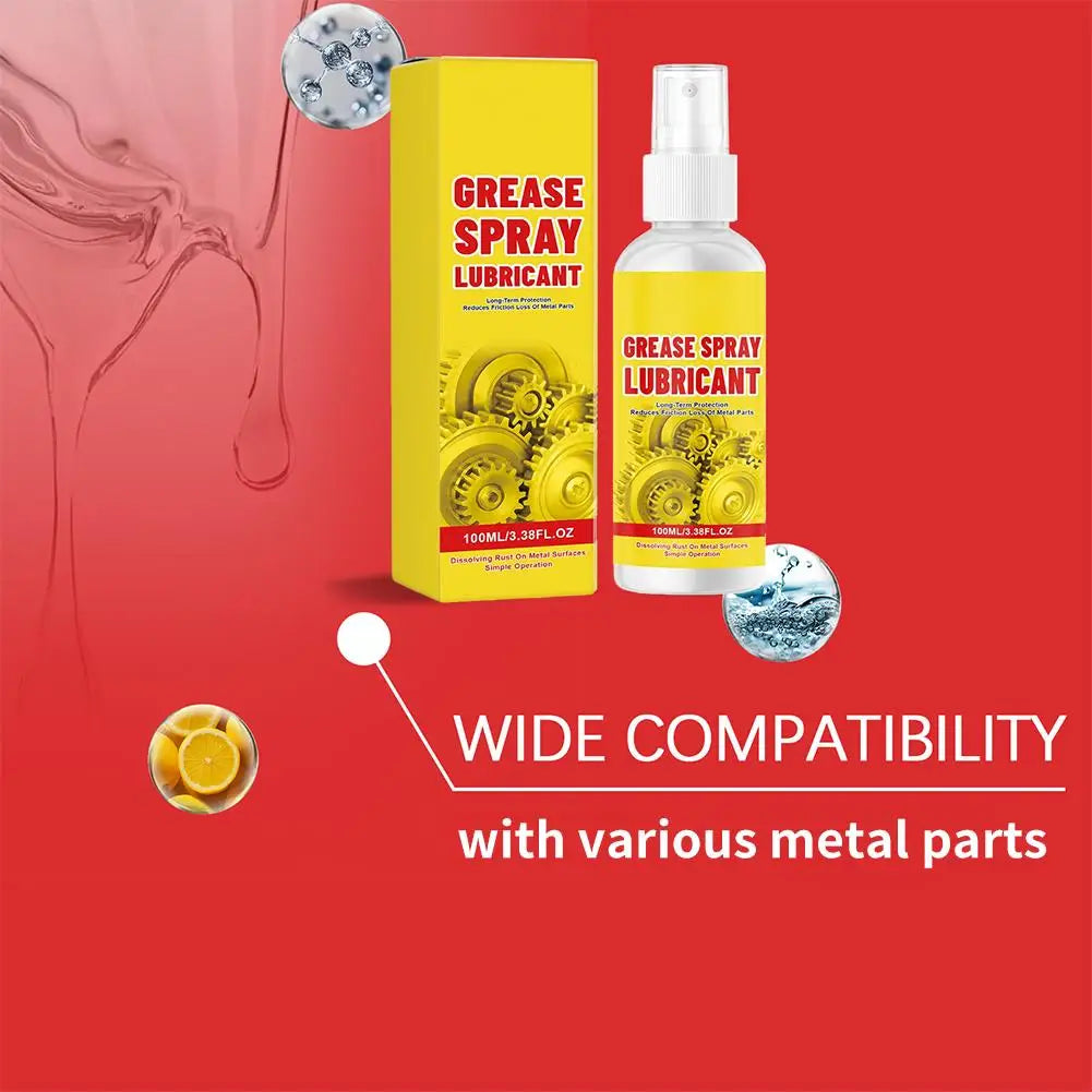 Rust Removal Lubricant Spray Multi-Purpose Multi-Purpose Rust Remover for Rust Prevention,Lubrication Car Maintenance Spray Peaceful Pleasures Health and Wellness