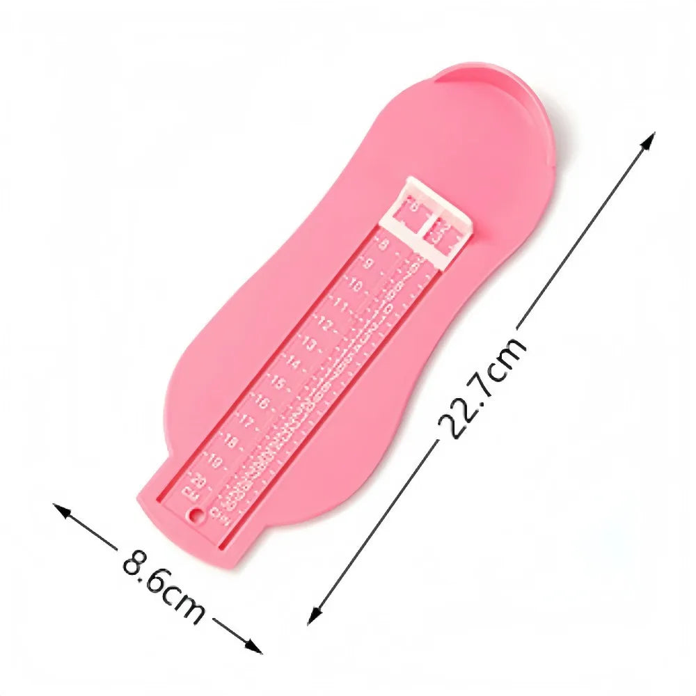 Kids Foot Measuring Ruler – Toddler Shoe Size Gauge Tool