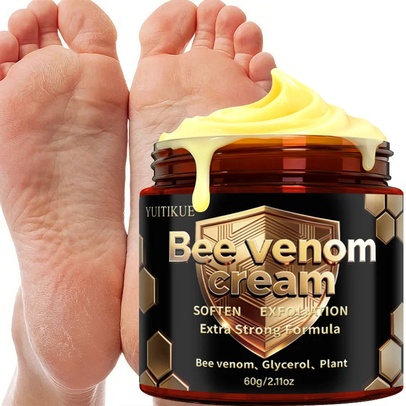 Yuitikue Bee Venom Cream, 60g Extra Strong Formula Bee Venom Skin Care Cream for Softening & Exfoliation Peaceful Pleasures Health and Wellness