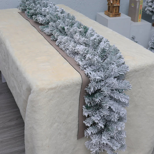 Lifelike Christmas Rattan Garland | Snowfall Holiday Decoration Christmas Garland Oasis Select A