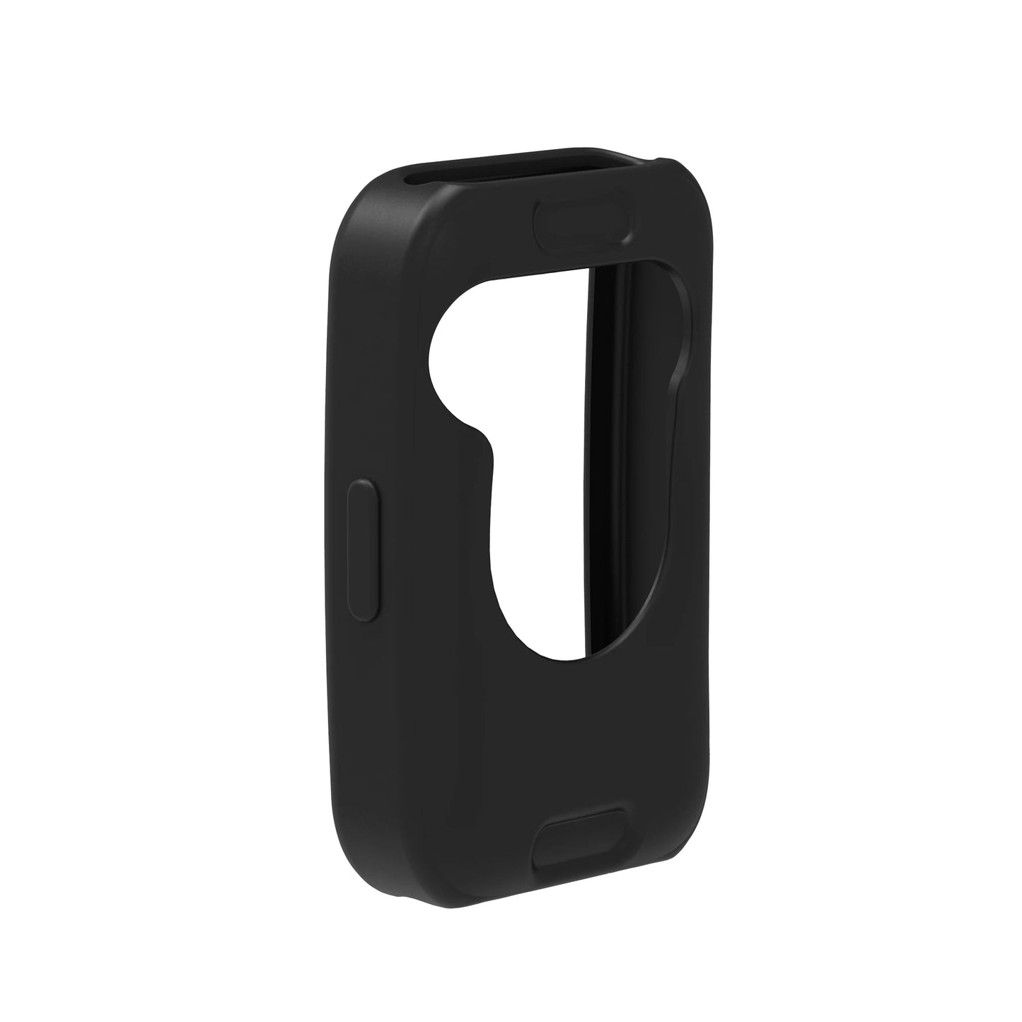 Silicone Strap & Case for Huawei Band 8, 9 & 10 – 19mm Peaceful Pleasures Health and Wellness Black Case